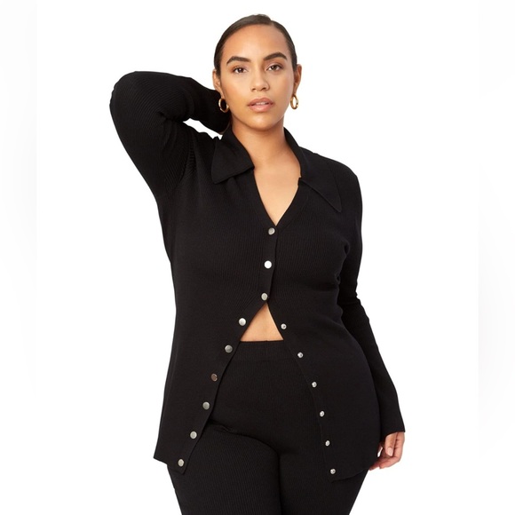 Danielle Bernstein Snap Up Sweater - Picture 2 of 11